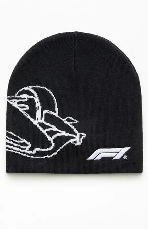 x Pacsun Apex Skull Beanie image number 1