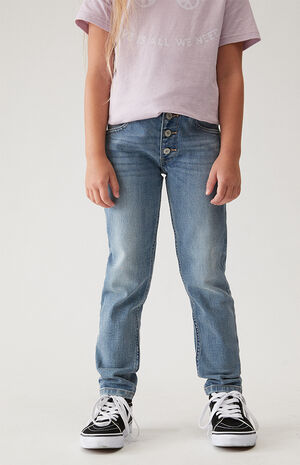 Medium Blue Skinny Jeans image number 2