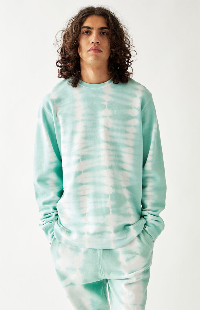 Tie Dye Crew Neck Sweatshirt