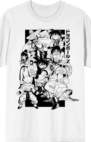 Dragon Ball Z Color Me Anime T-Shirt Dragon Ball Z Color Me Anime T-Shirt image number null