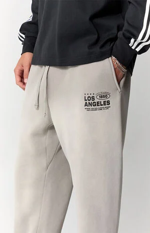 LA Fleece Baggy Sweatpants image number 5