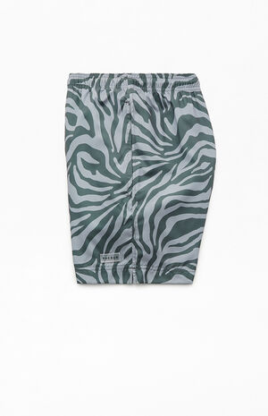 Army Zebra AOP 4.5" Swim Trunks image number 3