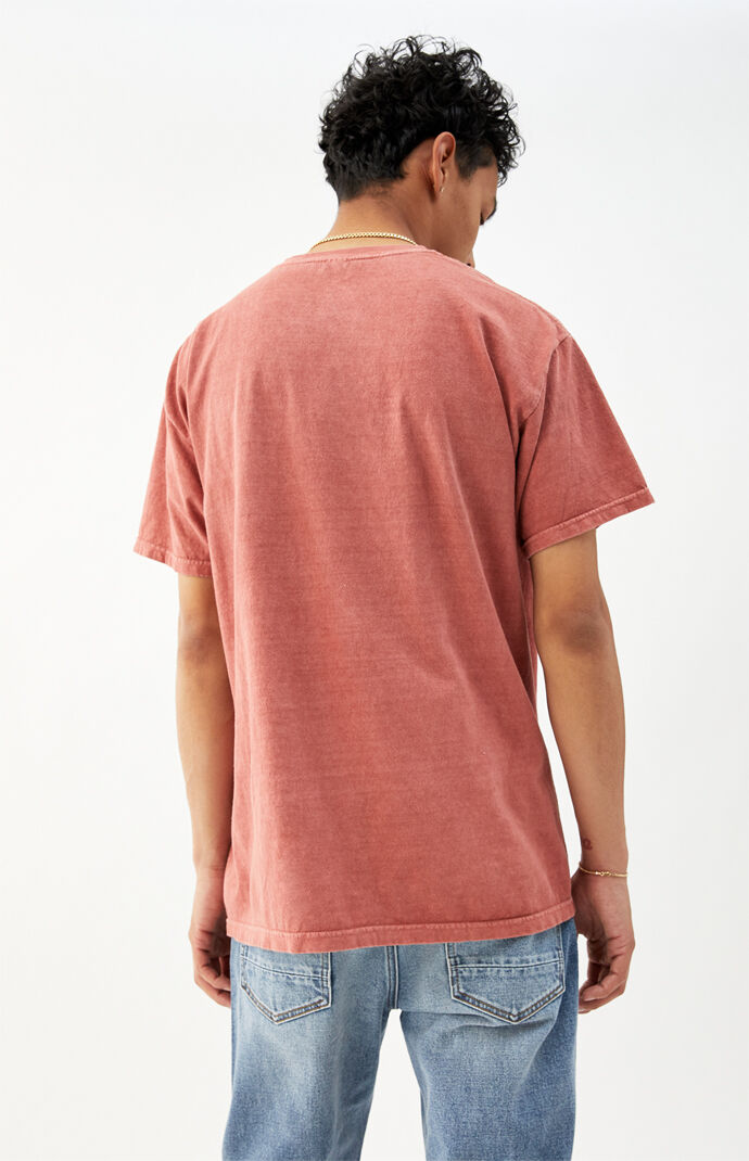 Red Vintage Wash Pocket T-Shirt