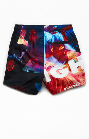 By PacSun Double Feature 15" Swim Trunks image number 2