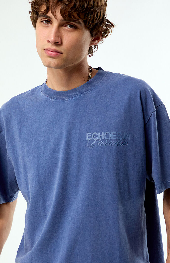 Pacsun Echoes Paradise Cropped T-Shirt