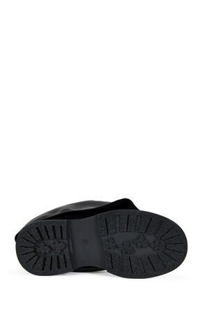 Maitye Black Chunky Loafers image number 5