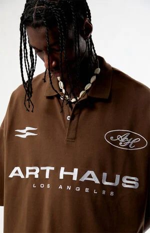 Art Haus Boxy Polo Shirt image number 2