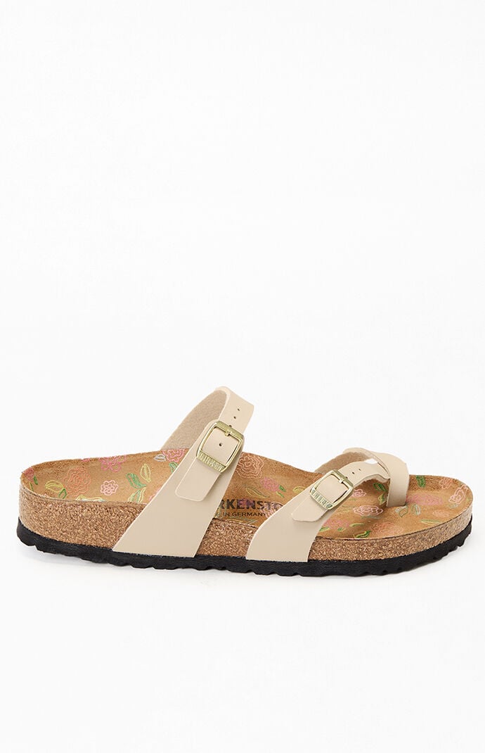 Birkenstock Birkenstock Women's Mayari Printed Footbed Sandal Sandcastle