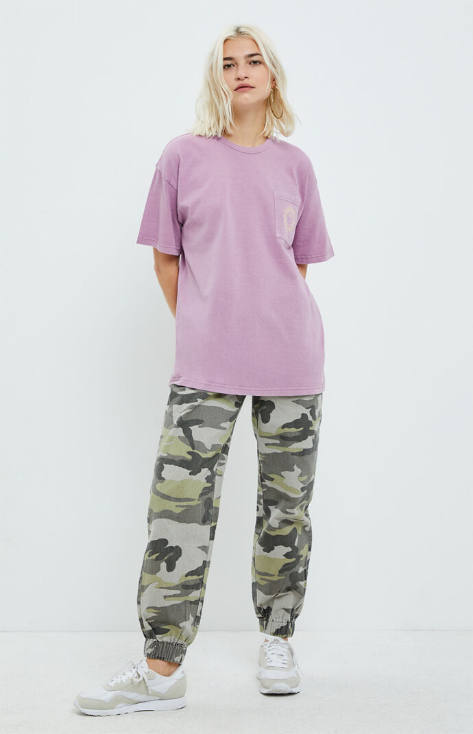 Smiley Sun Burst Pocket T-Shirt