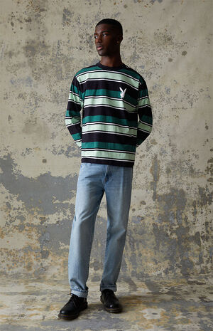By PacSun Striped Long Sleeve T-Shirt image number 3