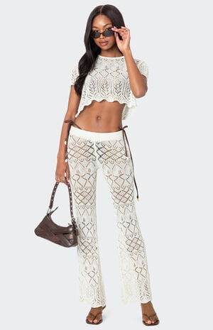 Fable Crochet Pants image number 1