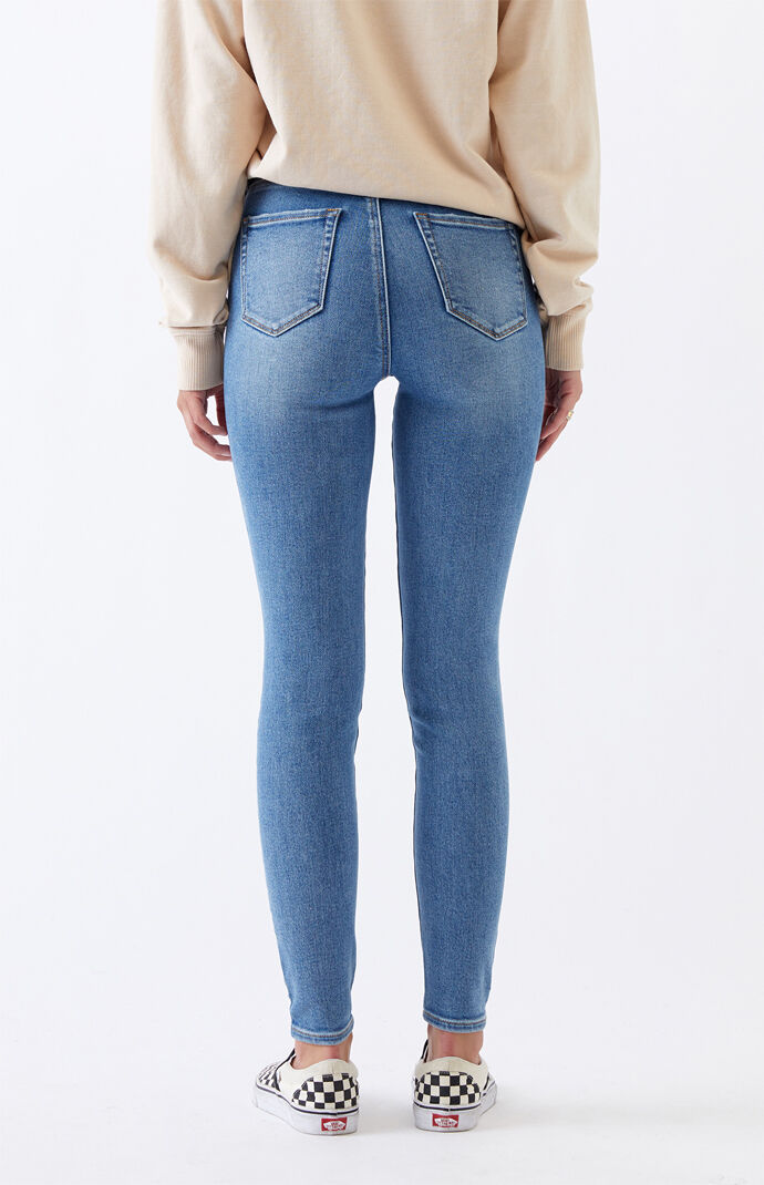 Perfect Blue Super High Waisted Jeggings