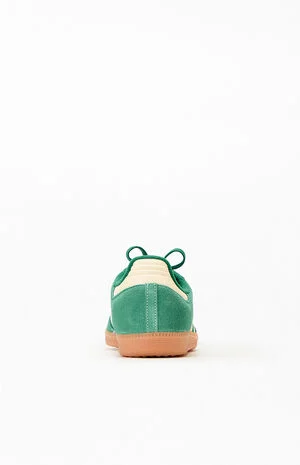 White & Green Samba OG Shoes image number 3