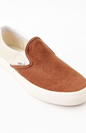 Vans Classic Slip-On Brown & Tan Shoes | PacSun