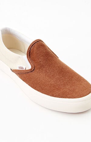 Vans Classic Slip-On Brown & Tan Shoes | PacSun Vans Classic Slip-On Brown & Tan Shoes | PacSun