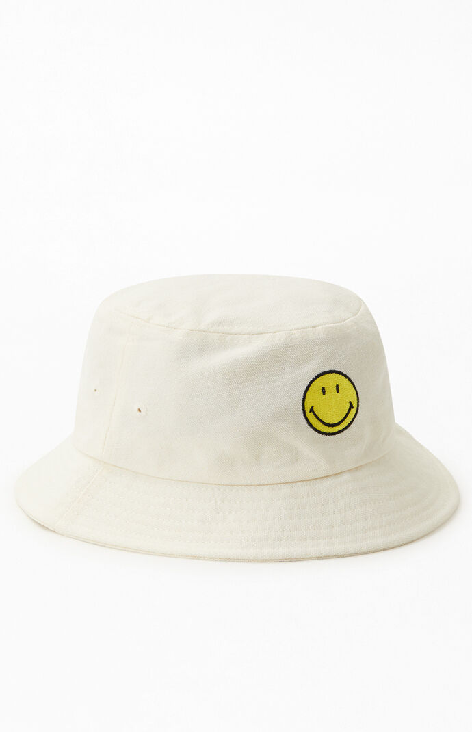 Smiley Face Recycled Bucket Hat