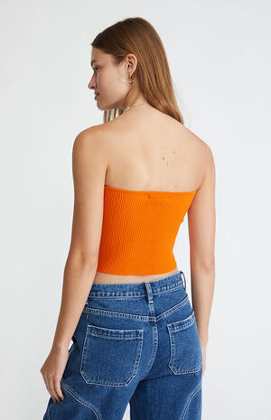 Basic Sweater Tube Top image number 3