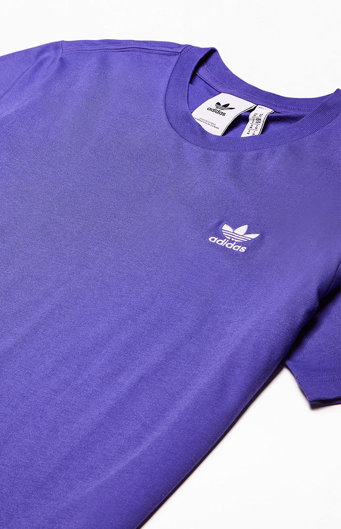 Purple best sale addidas shirt