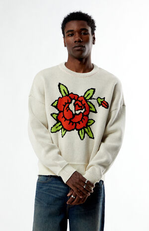 Rose Crew Neck Sweater image number 1