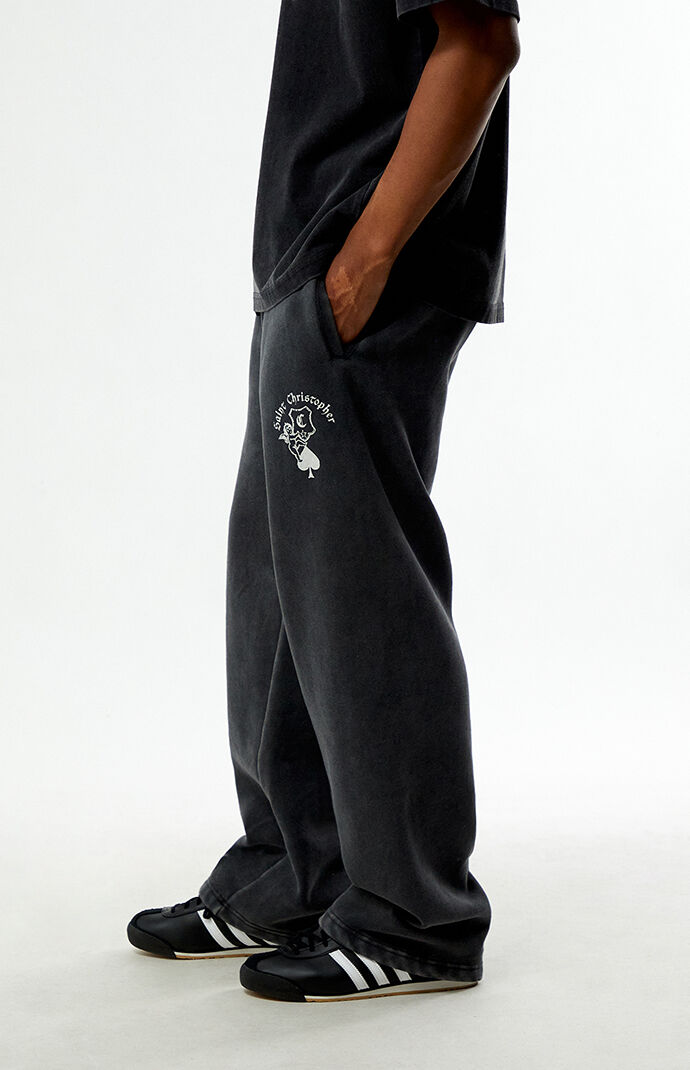 SAINT CHRISTOPHER Cherub Crest Baggy Sweatpants | Pacsun
