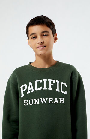 Green Pacific Sunwear Crew Neck Sweatshirt image number 1