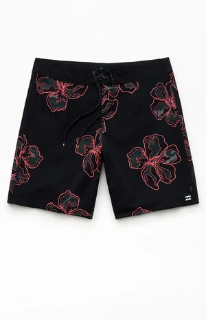 Floral Sundays Pro 8" Boardshorts image number 1
