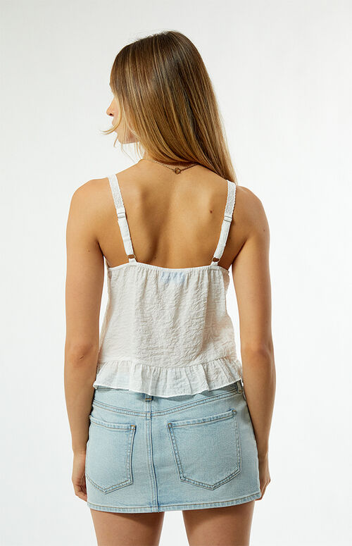 TIE FRONT TANK TOP main image 0