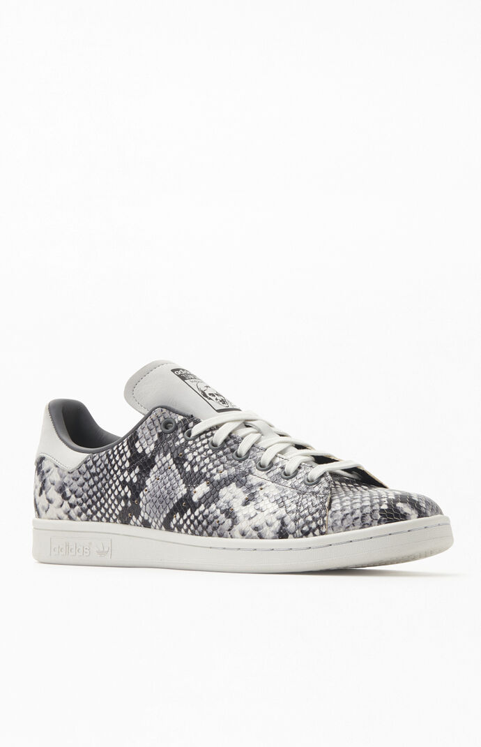 adidas stan smith snake print