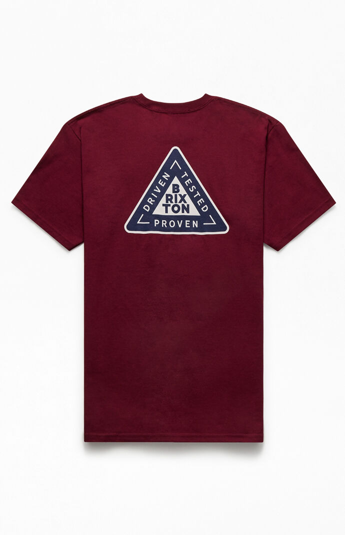 Burgundy Fulcrum T-Shirt