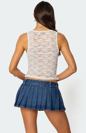 Eliya Sheer Lace Top image number 5