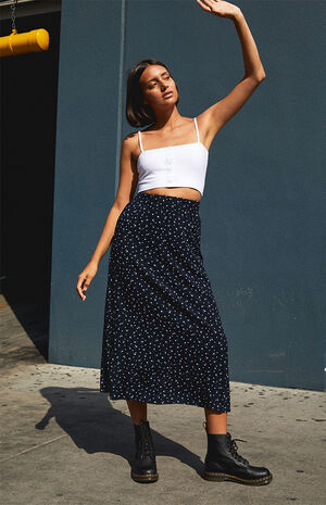 White Isidore Button Tank Top image number 4