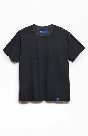Black Vintage Wash Heavyweight T-Shirt image number 1