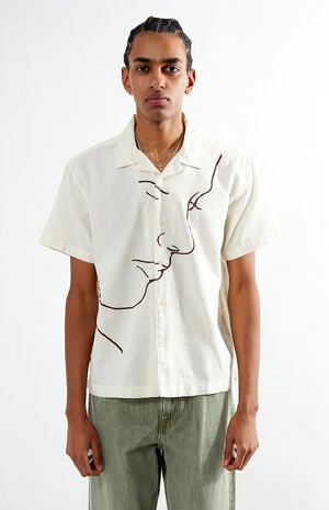 Frances Woven Camp Shirt image number 3