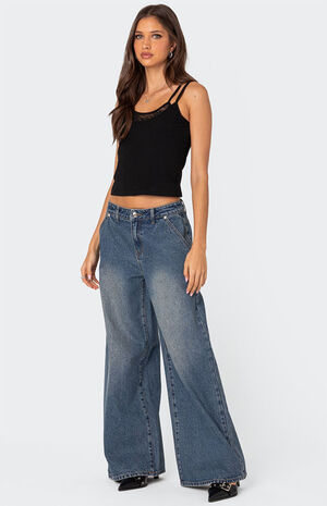 Carnation Lacey Layered Top image number 4