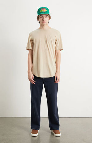 Tan Scallop T-Shirt image number 2