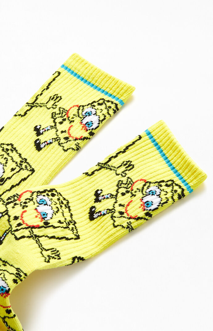 Tired SpongeBob Crew Socks