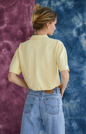 Upcycled Citrus Polo Shirt image number 3