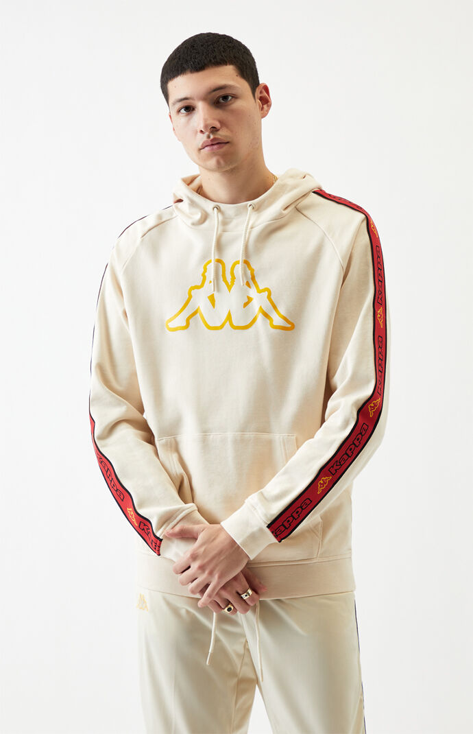 Beige Logo Tape Apet 2 Hoodie