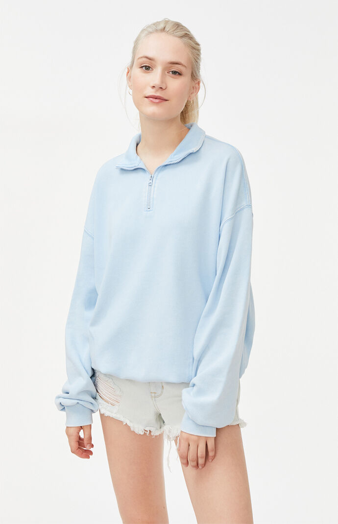 Dad's Terry Half Zip Sweatshirt