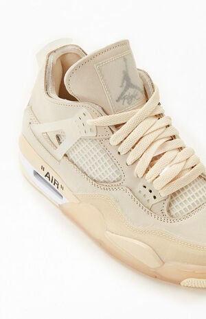 Off-White x Air Jordan 4 WMNS Sail