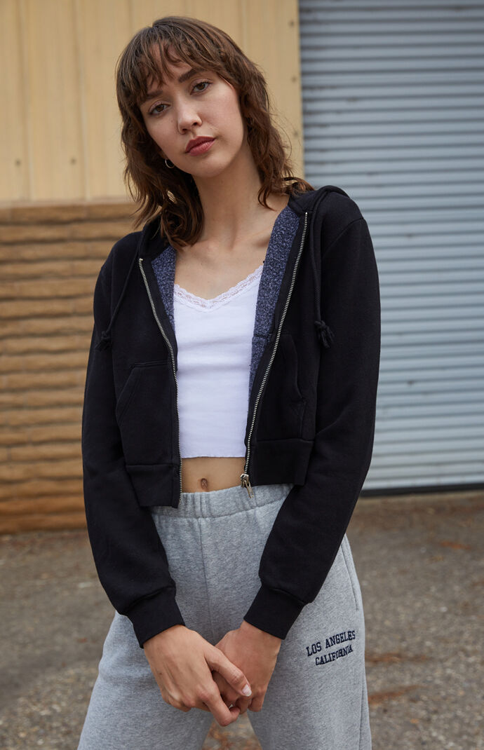Pacsun crystal hoodie Clearance