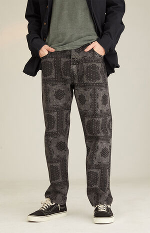 Vintage Loose Bandana Jeans image number 2