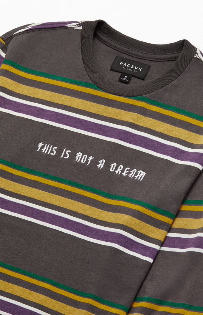 Not A Dream Long Sleeve Striped T-Shirt