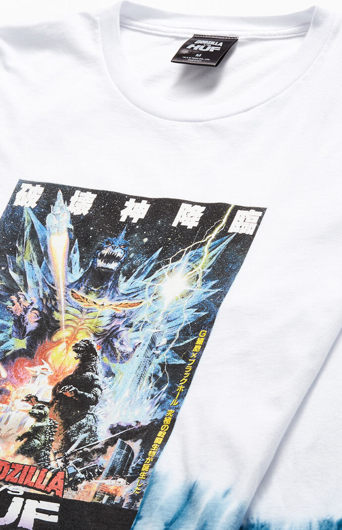 x Godzilla Tie-Dyed Space Long Sleeve T-Shirt