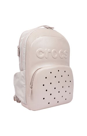 Cream Glitter Classic Backpack image number 2