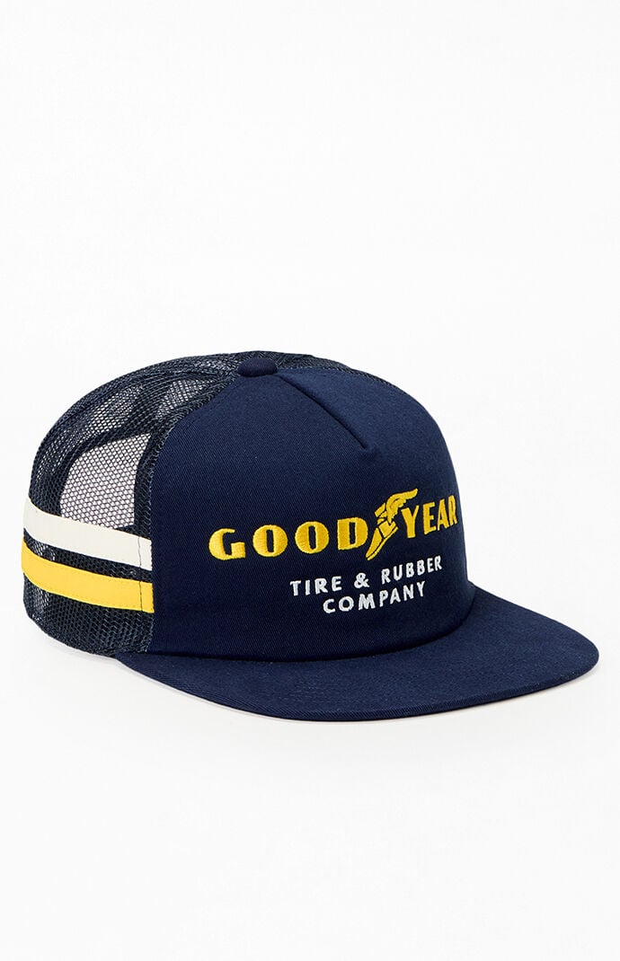 Brixton Goodyear Service Snapback Trucker Hat