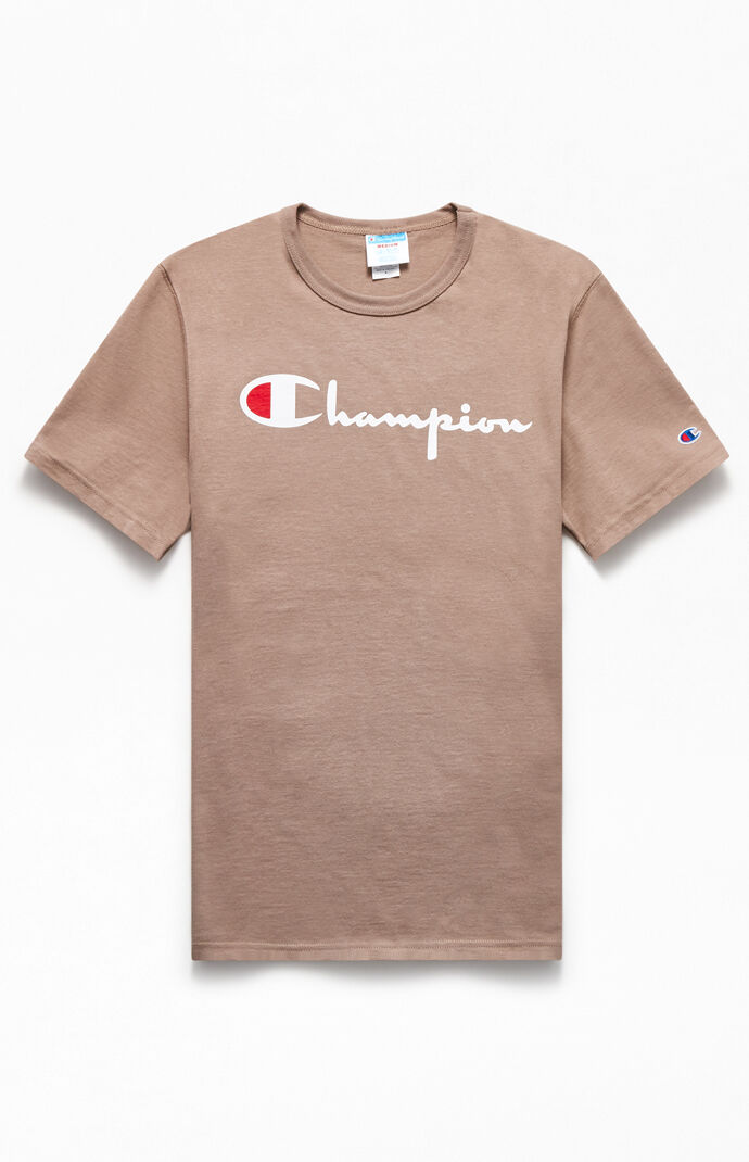 yellow champion hoodie pacsun