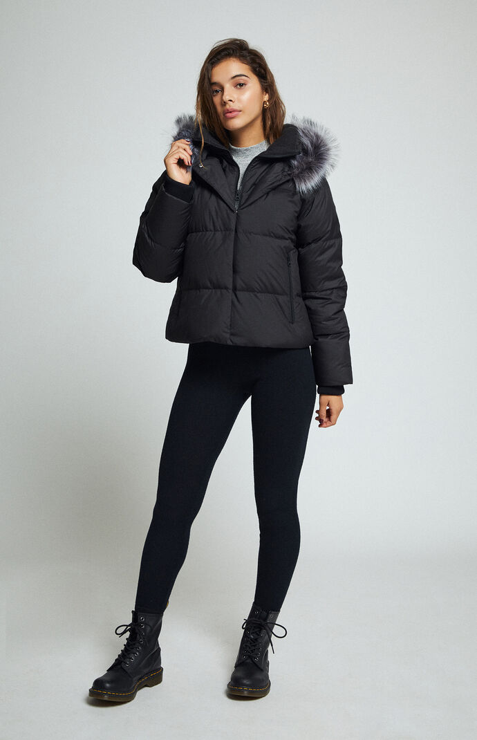 The North Face Dealio Down Crop Jacket Pacsun