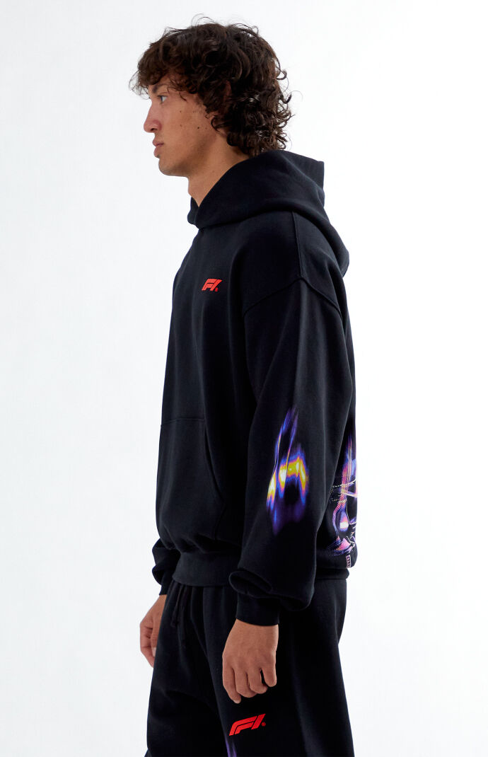 black infrared hoodie
