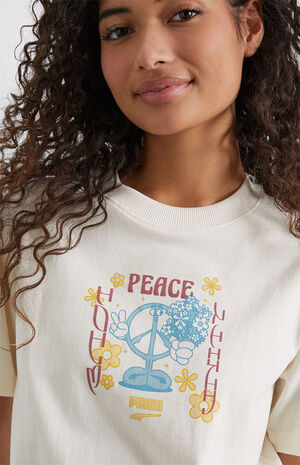 Peace Downtown Relaxed T-Shirt image number 2